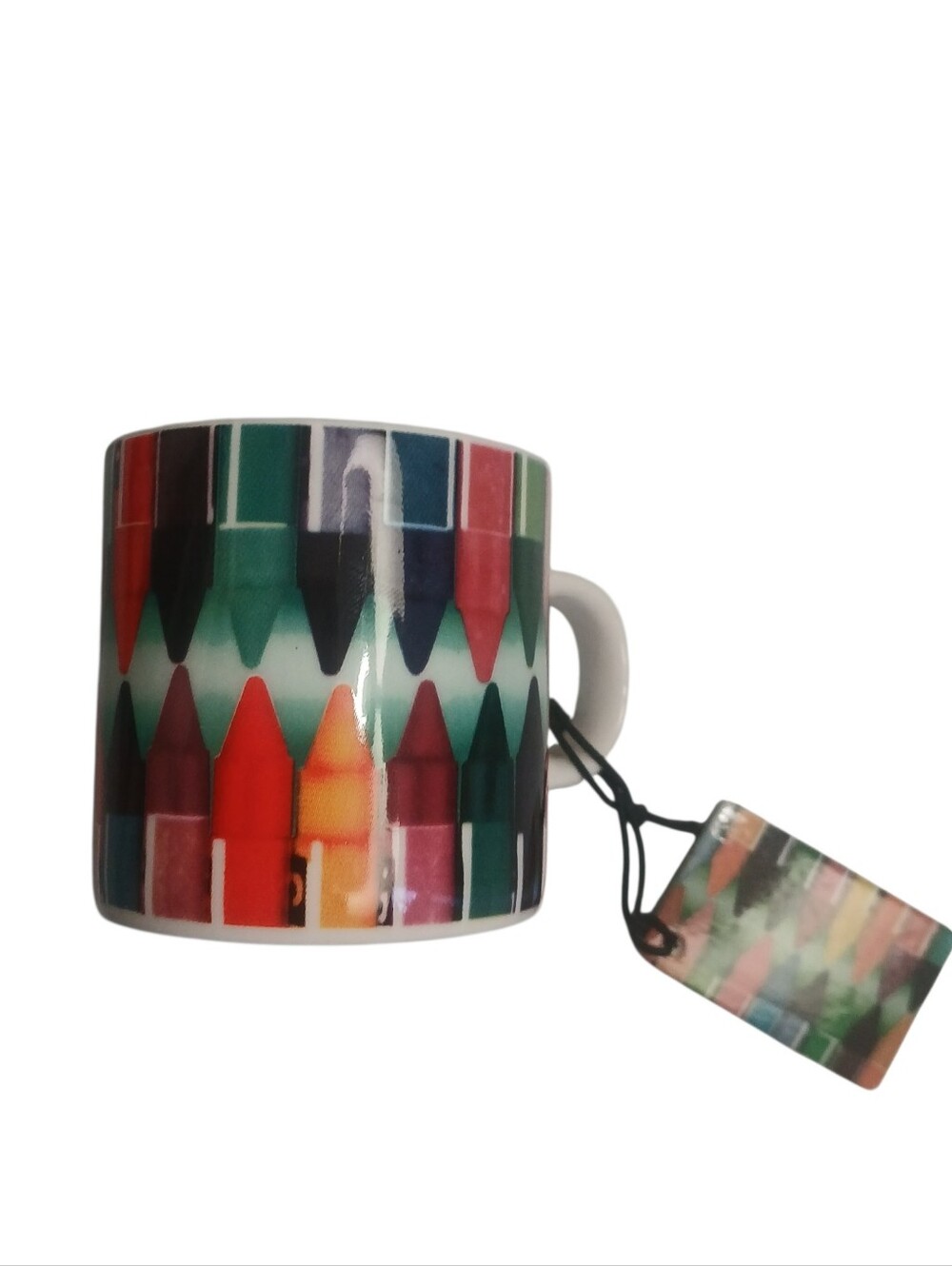 EAMES CRAYONS MUG Collection Of Eames Office Demi Cup Bone China Colorful Crayon